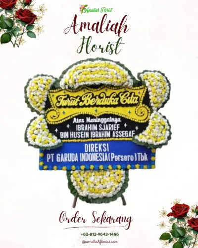 Papan Bunga Duka di Sidetapa